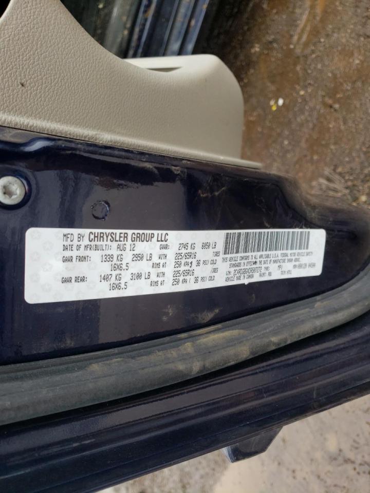 Photo 10 from auction – 2013 DODGE GRAND CARA with VIN 2C4RDGBGXDR507272