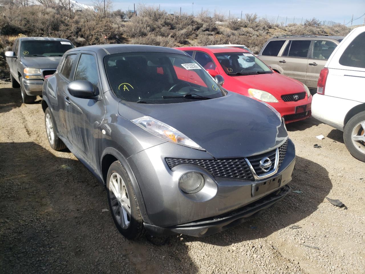 NISSAN JUKE S 2012 z numerem VIN JN8AF5MR7CT100371 - Zdjęcie z aukcji