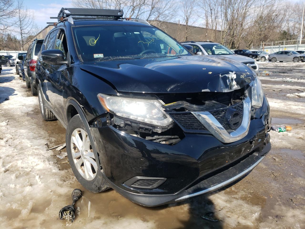 NISSAN ROGUE S 2016 with VIN KNMAT2MV2GP717305 - Photo from auction