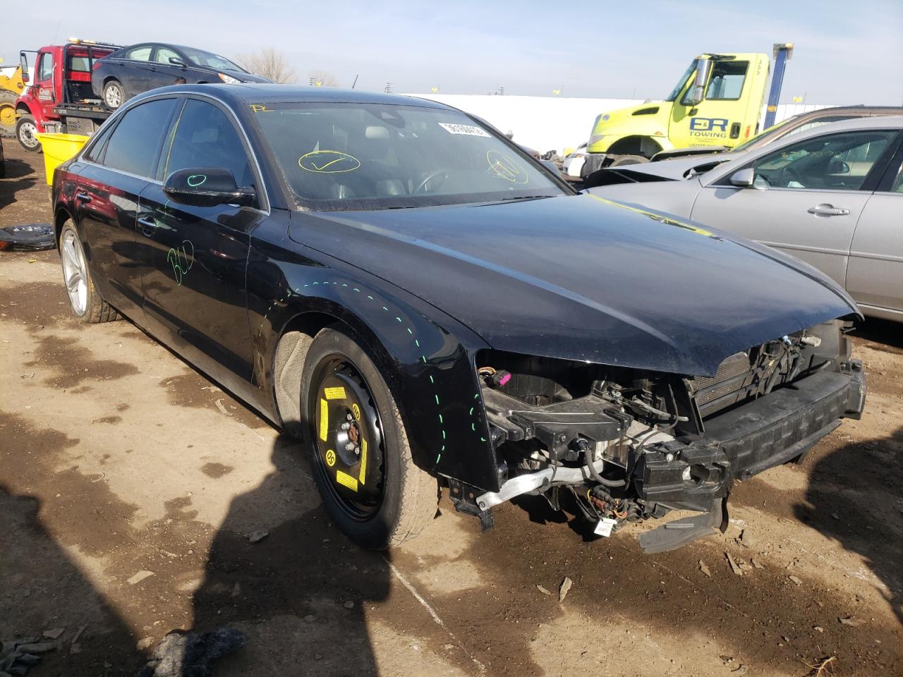AUDI A8 L QUATT 2013 with VIN WAURGAFD4DN030255 - Photo from auction