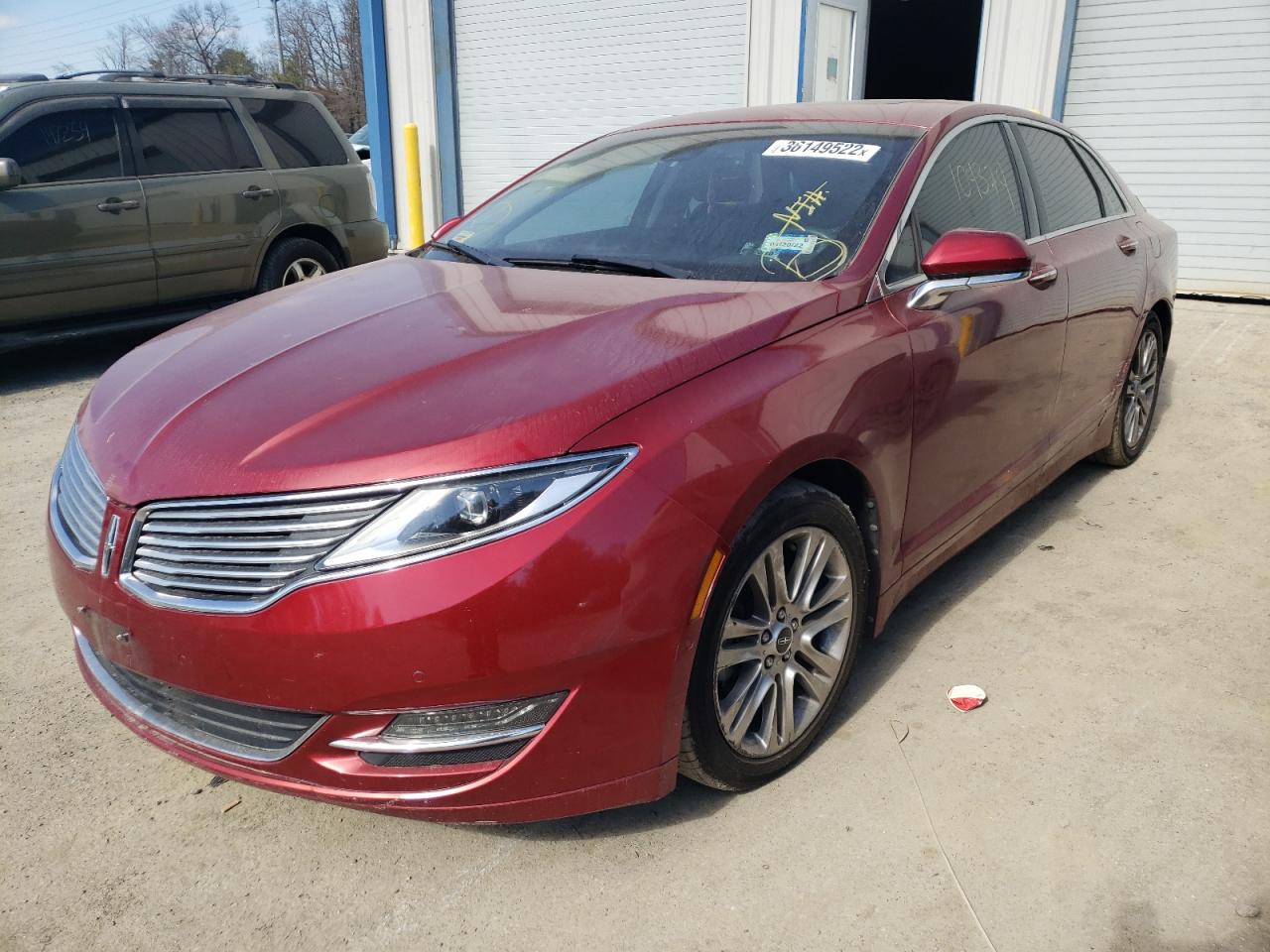 Photo 2 from auction – 2013 LINCOLN MKZ HYBRID with VIN 3LN6L2LU0DR813853