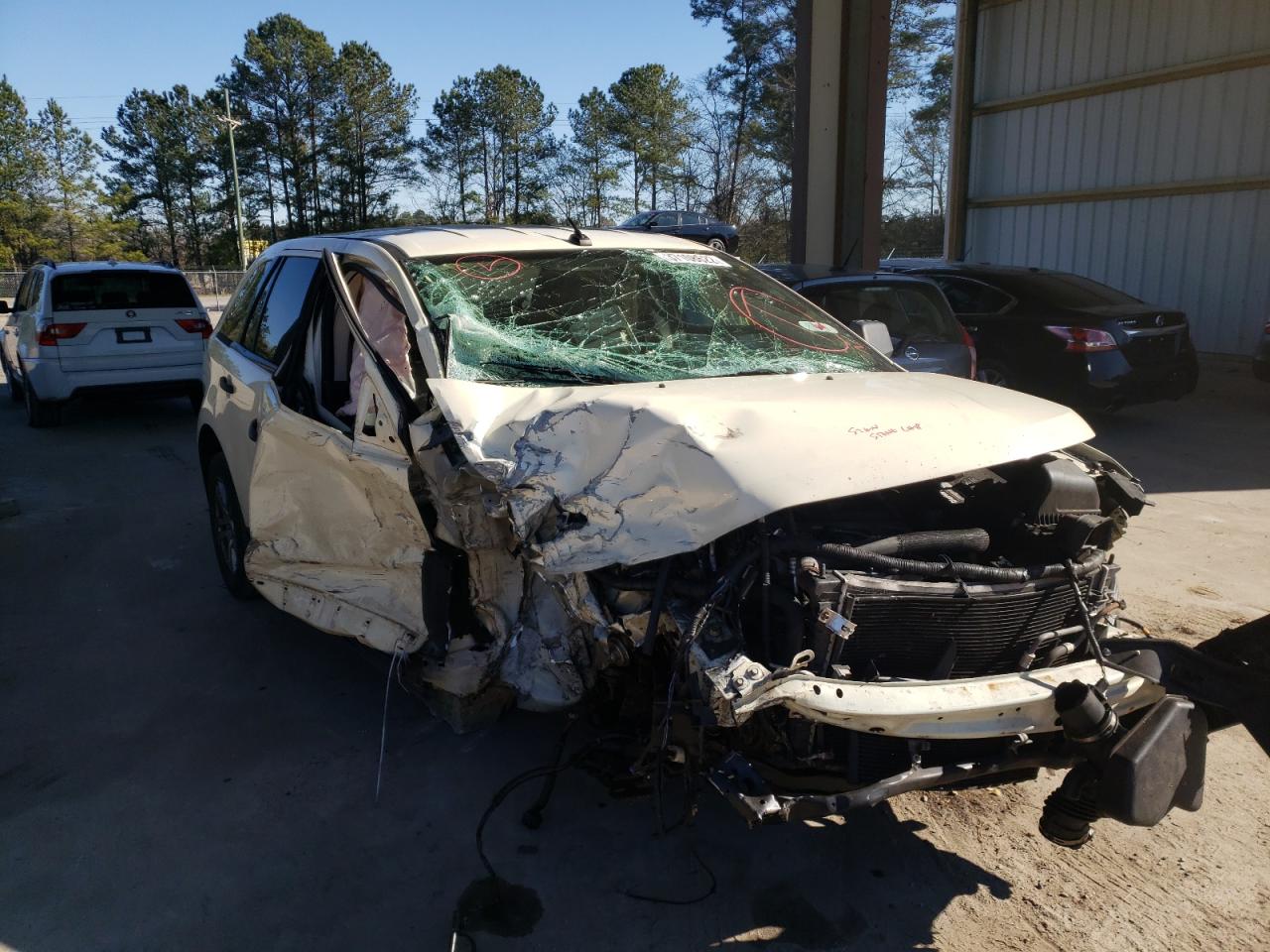 FORD EDGE SE 2008 with VIN 2FMDK36C28BA58907 - Photo from auction