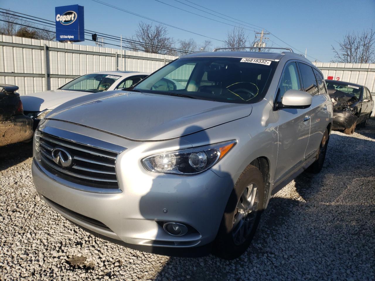 Photo 2 from auction – 2013 INFINITI JX35 with VIN 5N1AL0MMXDC350549