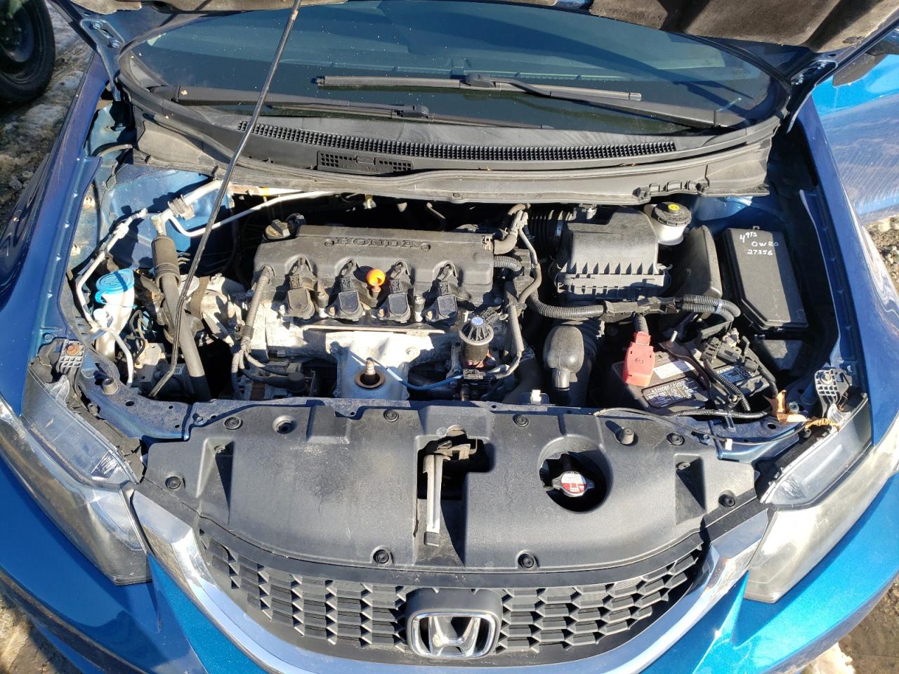 Photo 7 from auction – 2014 HONDA CIVIC LX with VIN 19XFB2F57EE230006