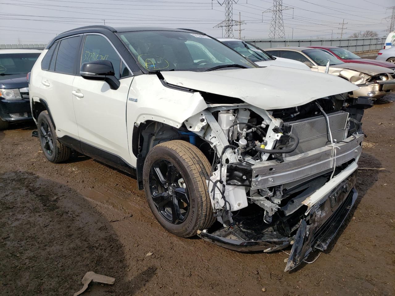 TOYOTA RAV4 2020 with VIN 4T3E6RFV6LU004291 - Photo from auction