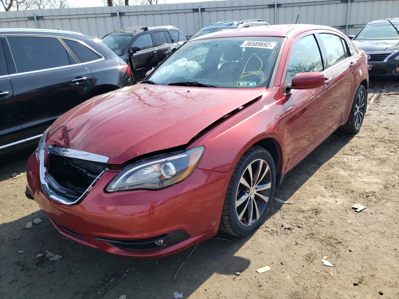 Photo 2 from auction – 2014 CHRYSLER 200 TOURIN with VIN 1C3CCBBG2EN151303