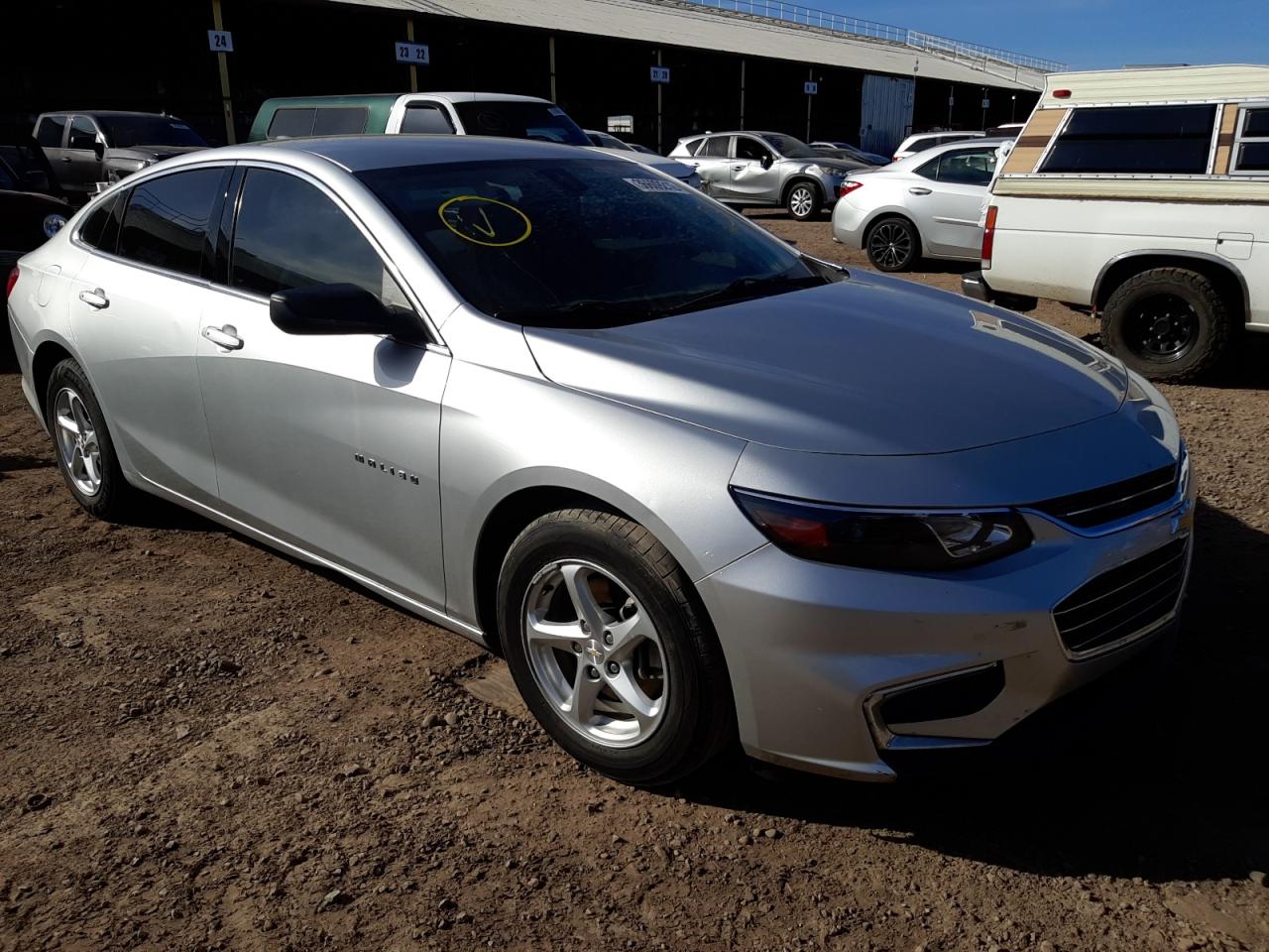 Photo 1 from auction – 2016 CHEVROLET MALIBU LS with VIN 1G1ZB5ST1GF208376