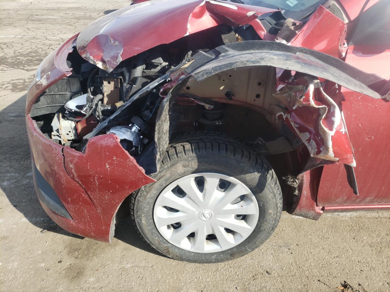Photo 9 from auction – 2019 NISSAN VERSA S with VIN 3N1CN7AP7KL834519