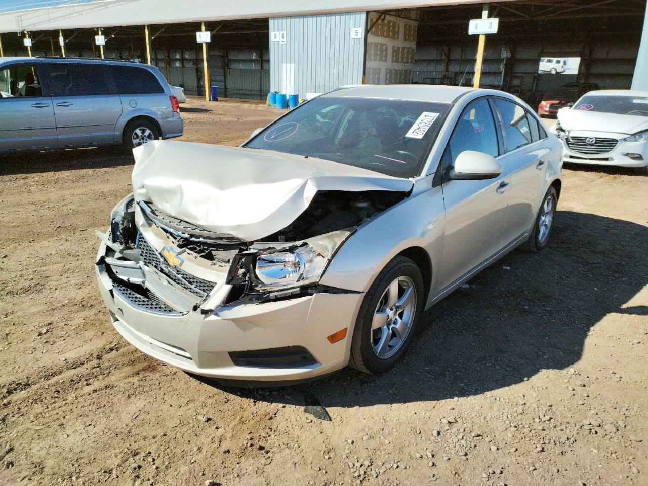Photo 2 from auction – 2014 CHEVROLET CRUZE LT with VIN 1G1PC5SB7E7203363