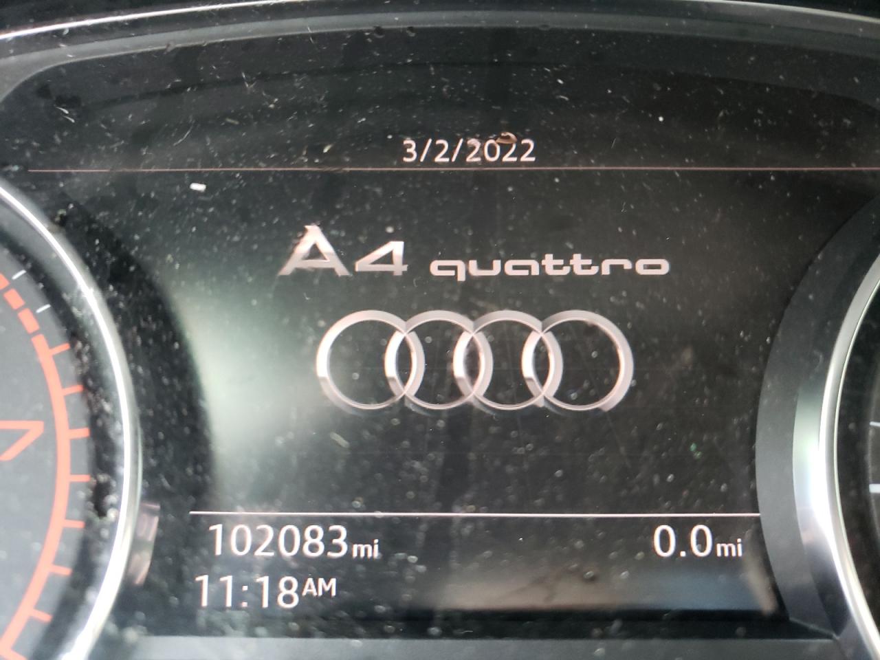 Photo 8 from auction – 2017 AUDI A4 PREMIUM with VIN WAUANAF47HN008856