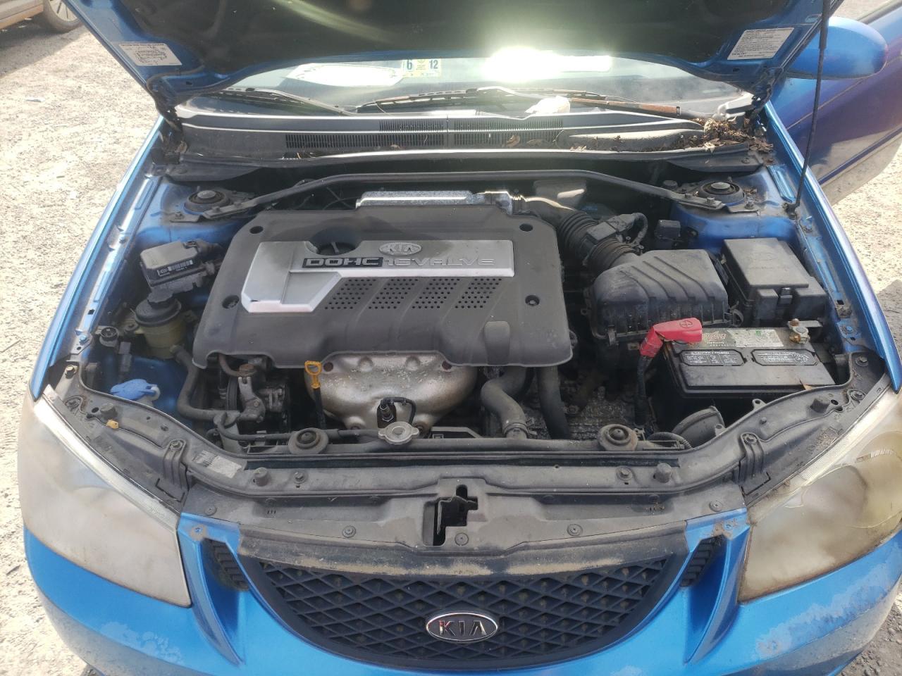 Photo 7 from auction – 2006 KIA SPECTRA LX with VIN KNAFE121965217207