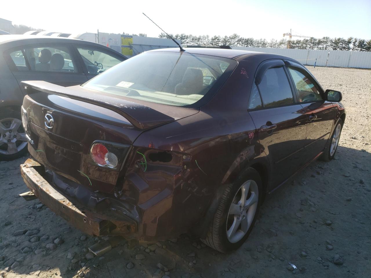 Photo 4 from auction – 2007 MAZDA 6 I with VIN 1YVHP80C875M40837