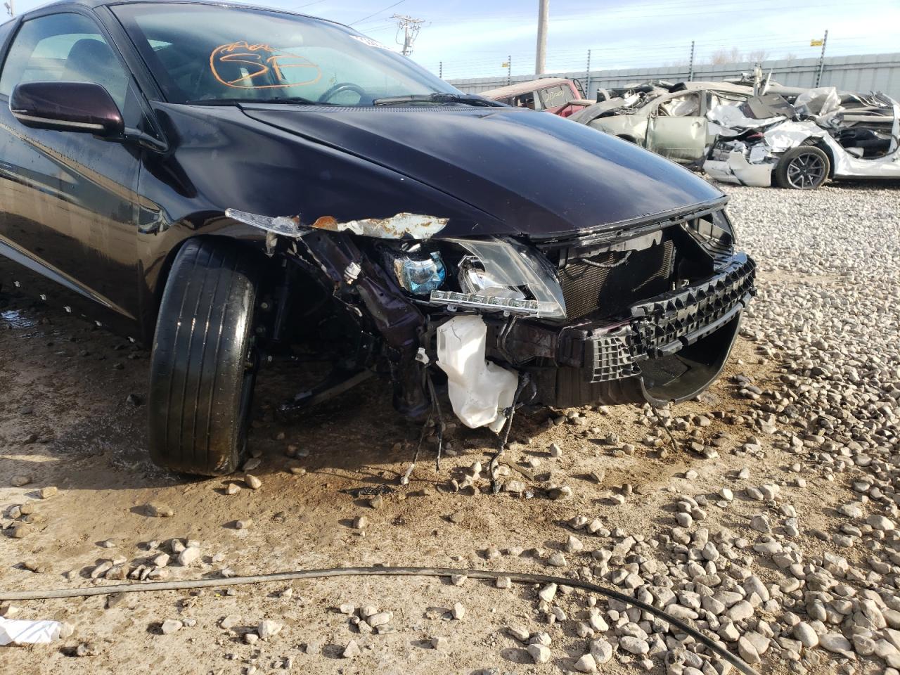 Photo 9 from auction – 2013 HONDA CR-Z EX with VIN JHMZF1D64DS004040