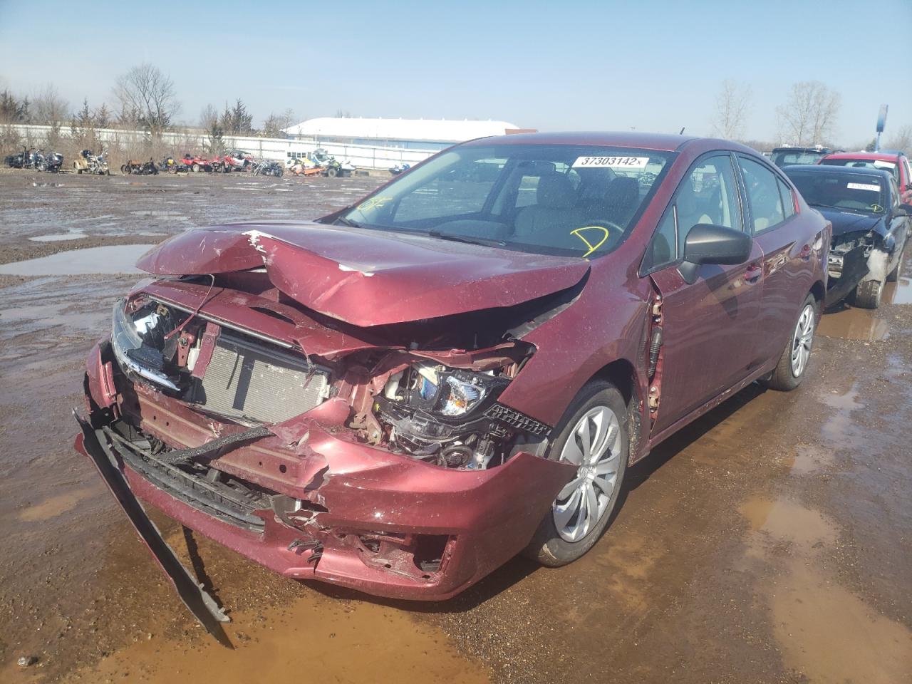 Photo 2 from auction – 2017 SUBARU IMPREZA with VIN 4S3GKAA68H3606075