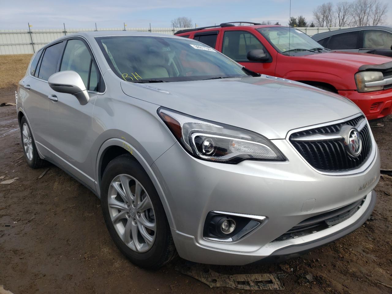 BUICK ENVISION P 2019 with VIN LRBFXBSA7KD058043 - Photo from auction