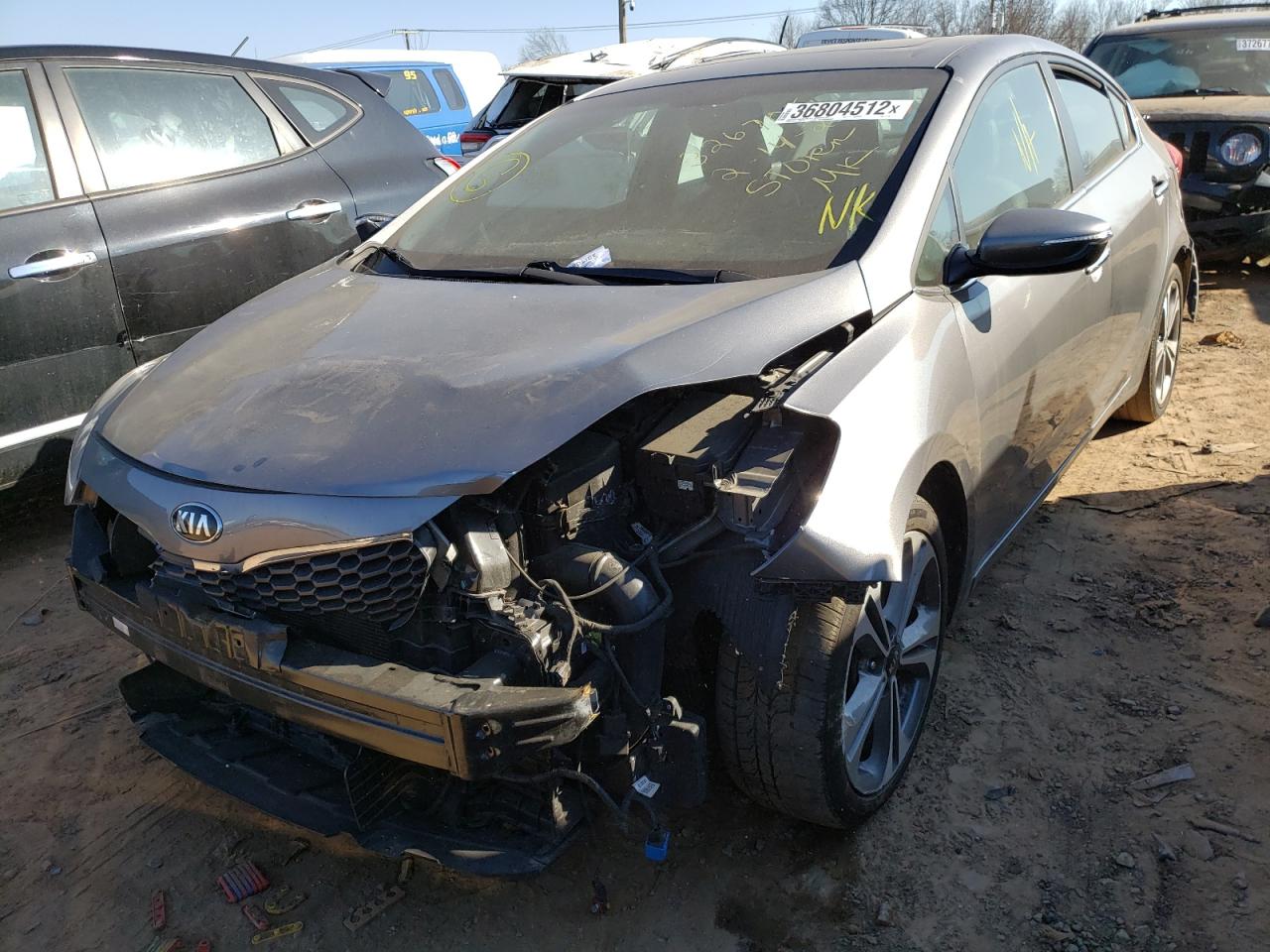Photo 2 from auction – 2016 KIA FORTE EX with VIN KNAFZ4A81G5571907