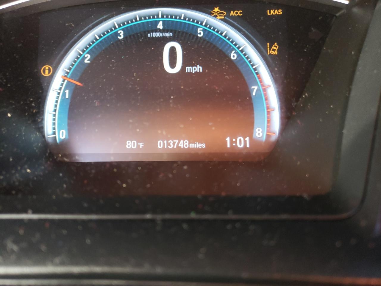 Photo 8 from auction – 2019 HONDA CIVIC LX with VIN 2HGFC2E68KH545731