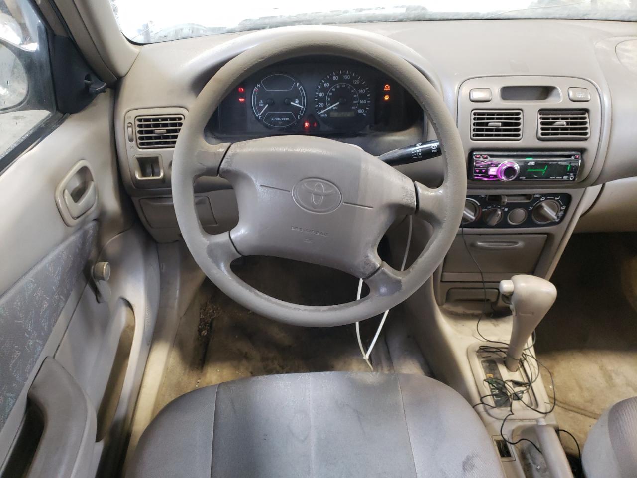 Photo 9 from auction – 2000 TOYOTA COROLLA VE with VIN 2T1BR12EXYC786677