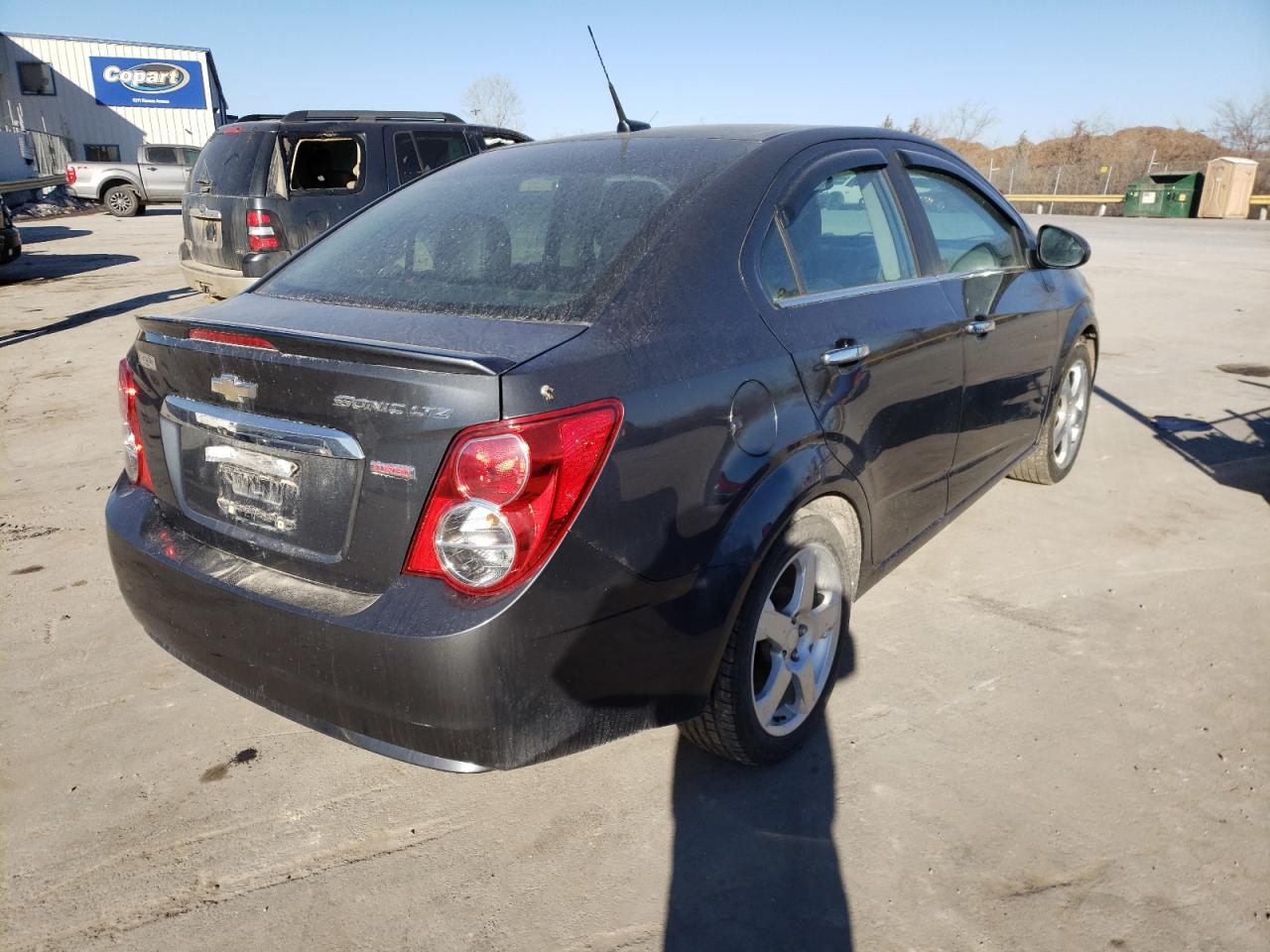 Photo 4 from auction – 2013 CHEVROLET SONIC LTZ with VIN 1G1JE5SB6D4231218