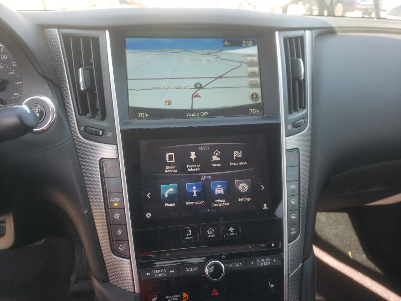 Photo 9 from auction – 2014 INFINITI Q50 BASE with VIN JN1BV7AP7EM687382