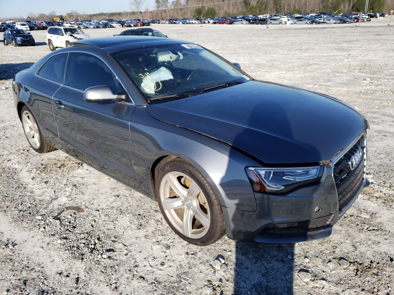 AUDI A5 PREMIUM 2015 with VIN WAUCFAFR1FA047738 - Photo from auction