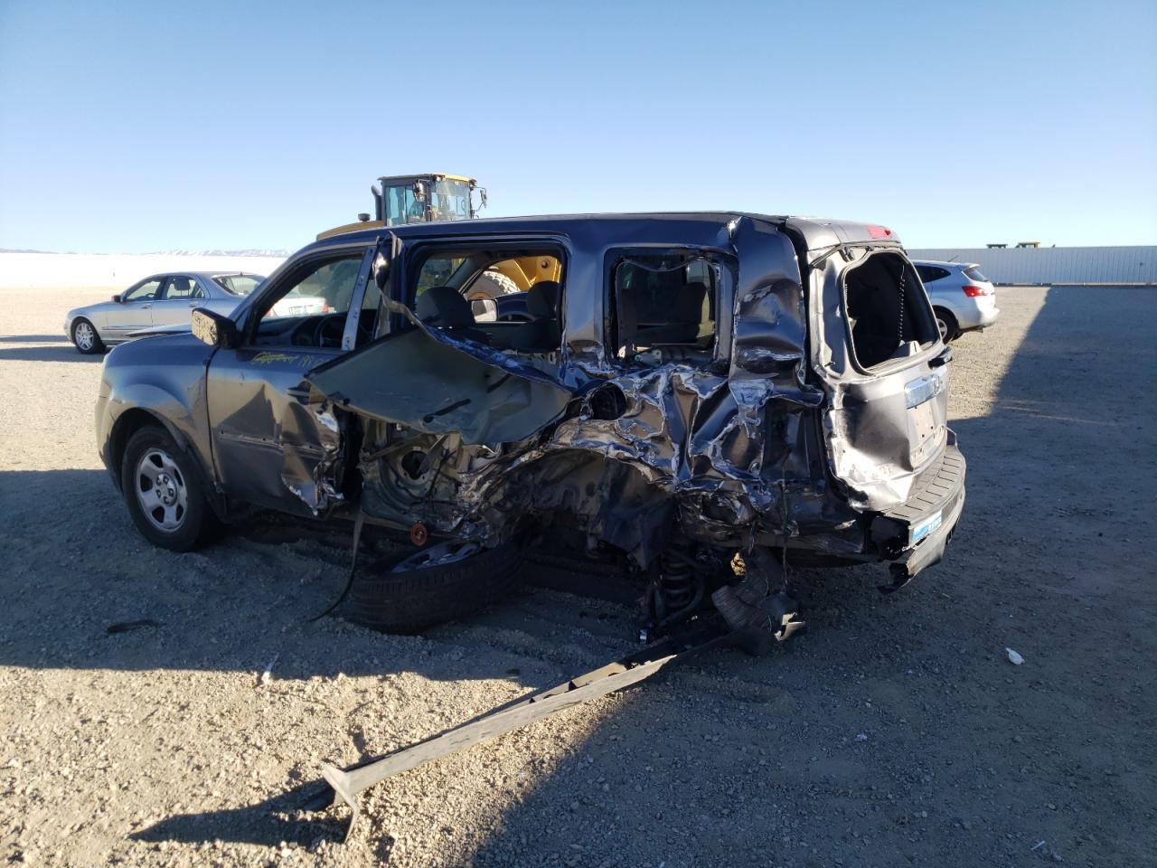 Photo 9 from auction – 2014 HONDA PILOT LX with VIN 5FNYF3H25EB020973
