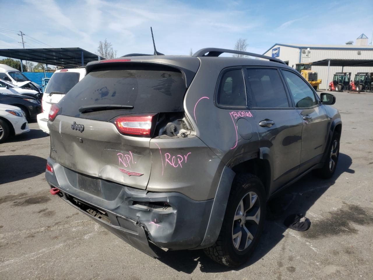 Photo 4 from auction – 2016 JEEP CHEROKEE T with VIN 1C4PJMBB0GW286540