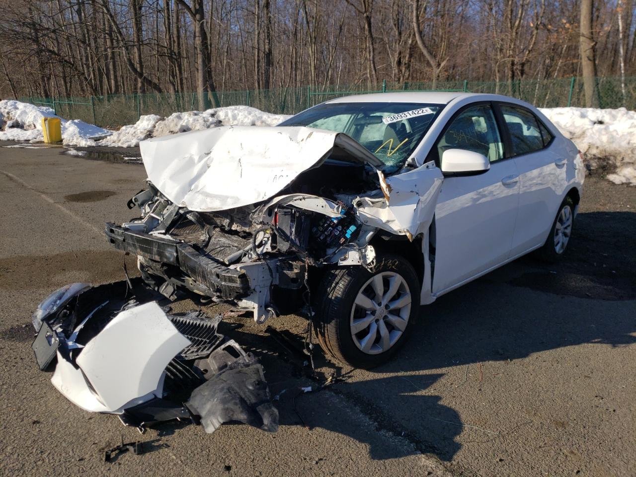Photo 2 from auction – 2014 TOYOTA COROLLA L with VIN 2T1BURHEXEC177234