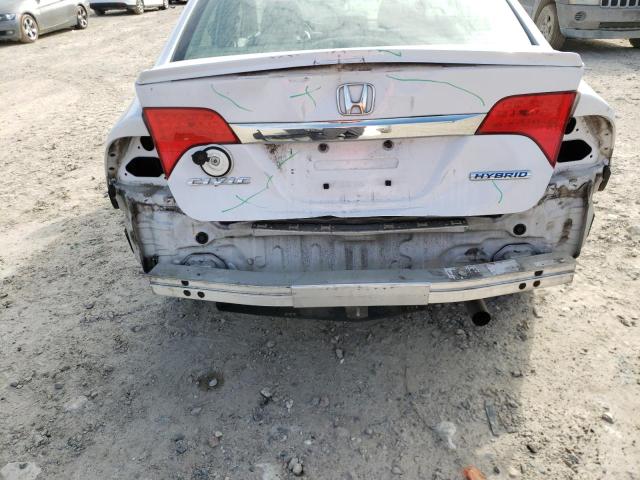 Photo 9 from auction – 2010 HONDA CIVIC HYBR with VIN JHMFA3F26AS007816