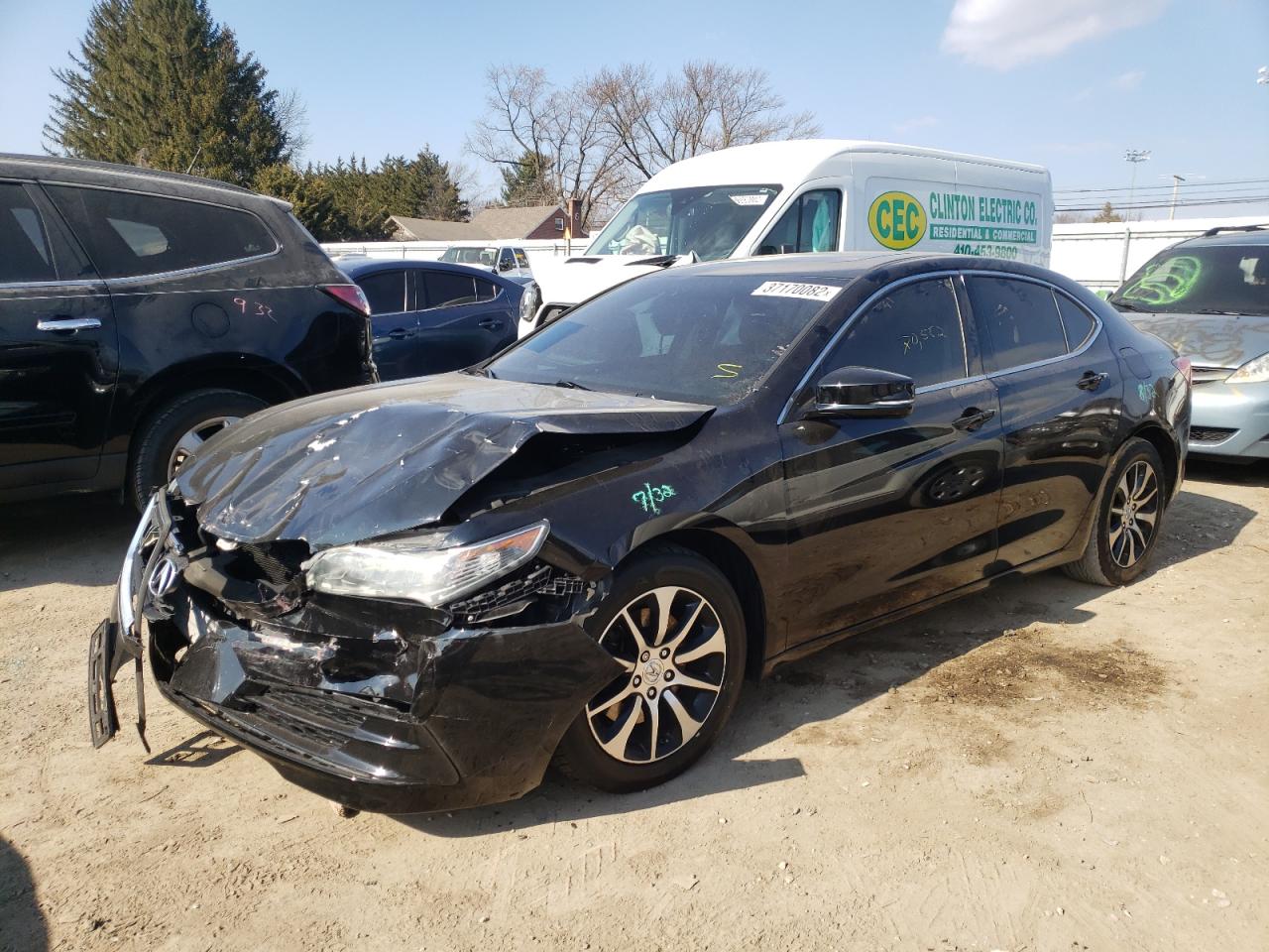Photo 2 from auction – 2016 ACURA TLX with VIN 19UUB1F35GA003663
