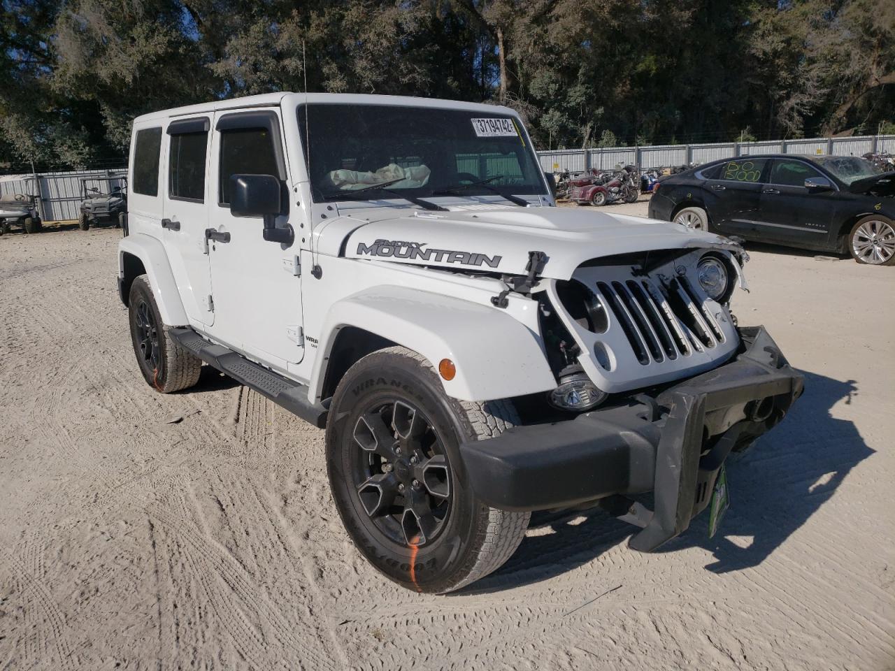 JEEP WRANGLER U 2017 with VIN 1C4BJWEG5HL679157 - Photo from auction