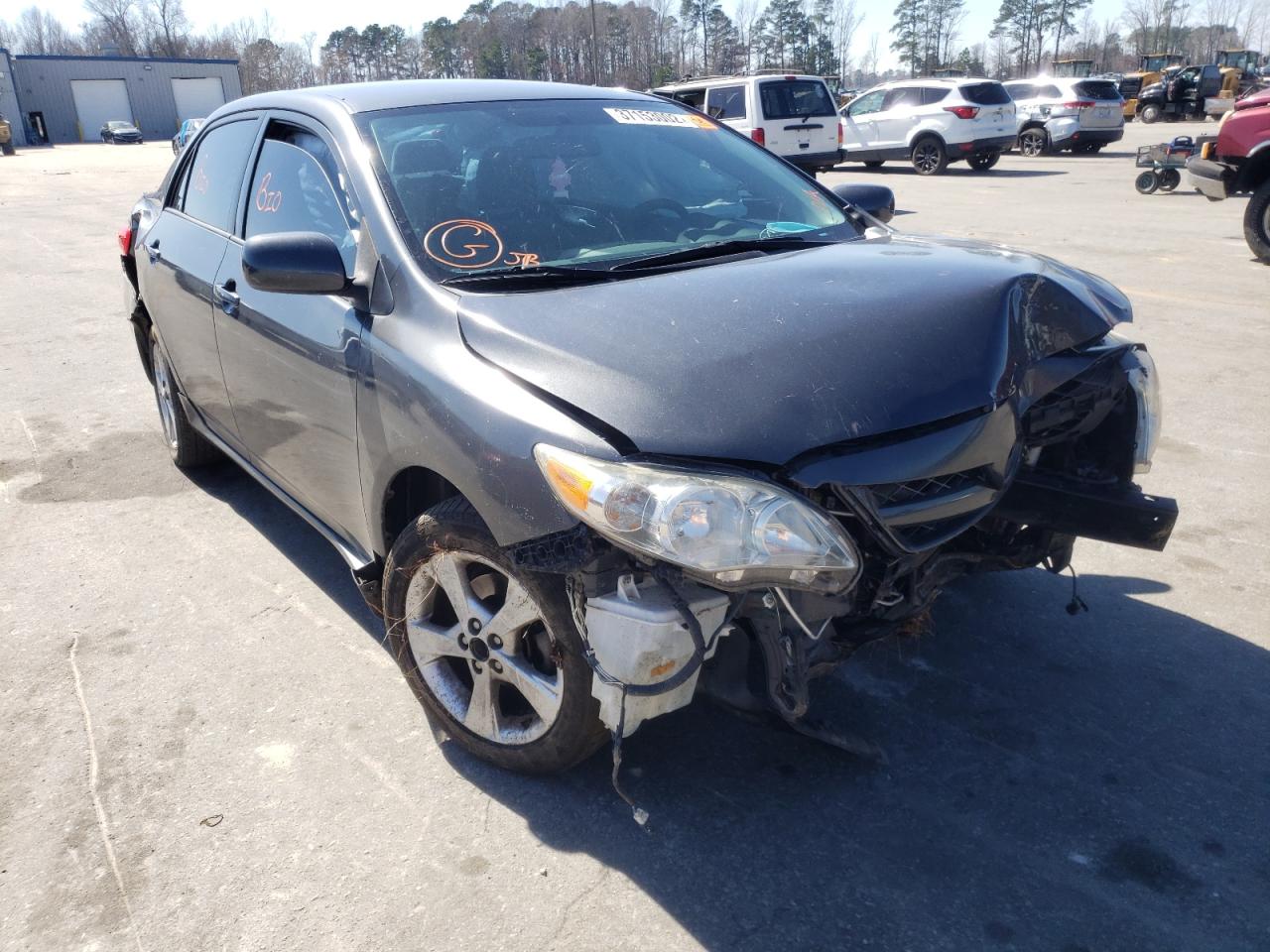 TOYOTA COROLLA BA 2011 with VIN 2T1BU4EE6BC651537 - Photo from auction