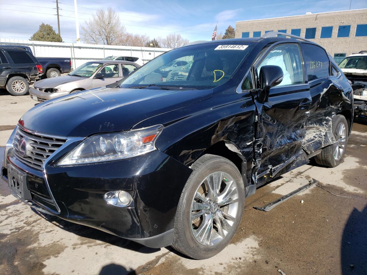 Photo 2 from auction – 2013 LEXUS RX 450 with VIN JTJBC1BA5D2060505