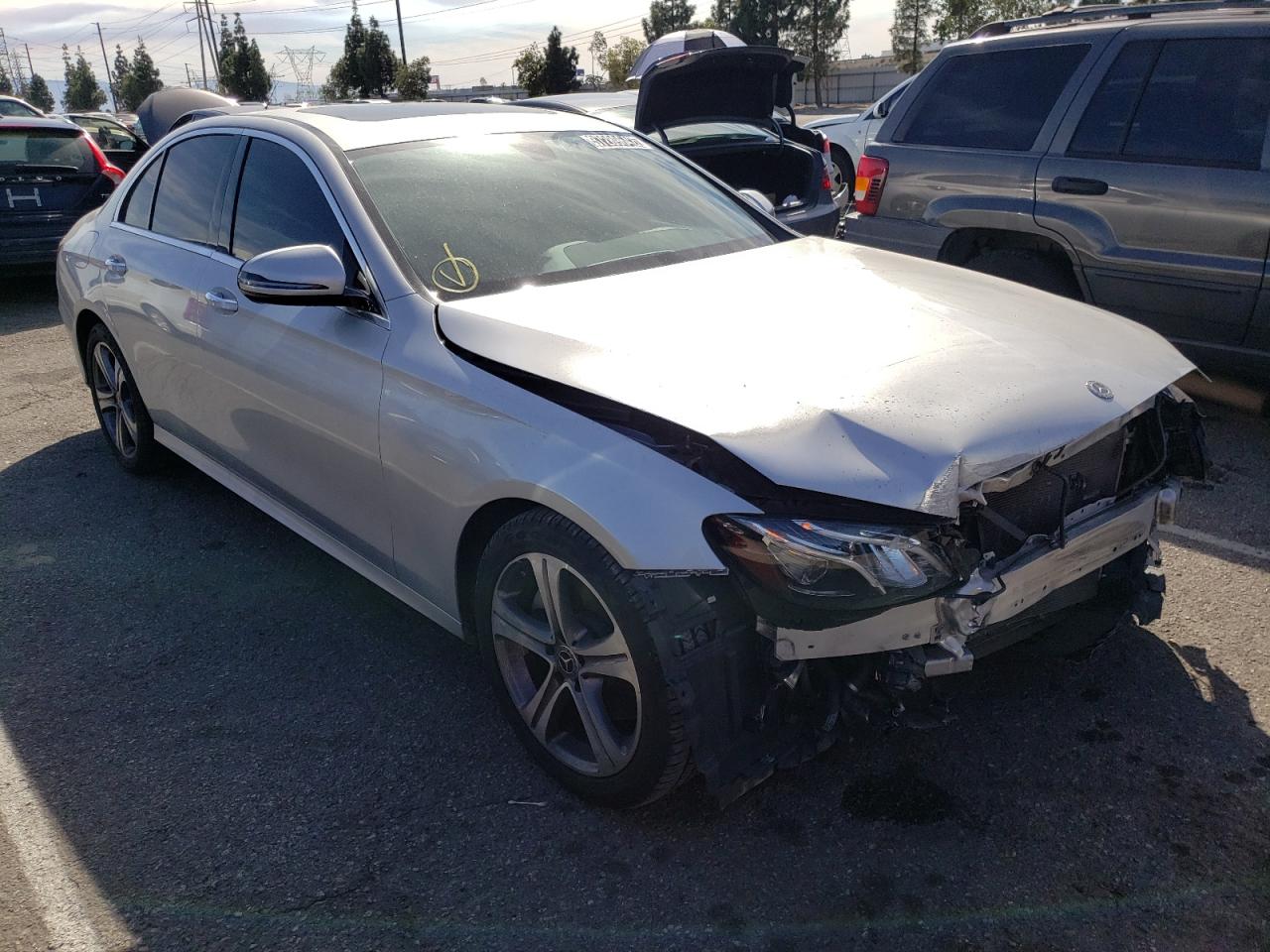 MERCEDES-BENZ E 300 2018 with VIN WDDZF4JBXJA361802 - Photo from auction
