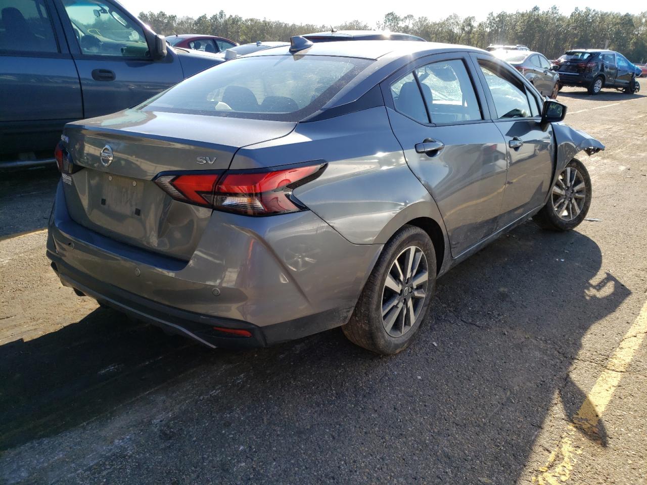 Photo 4 from auction – 2020 NISSAN VERSA SV with VIN 3N1CN8EV1LL895008