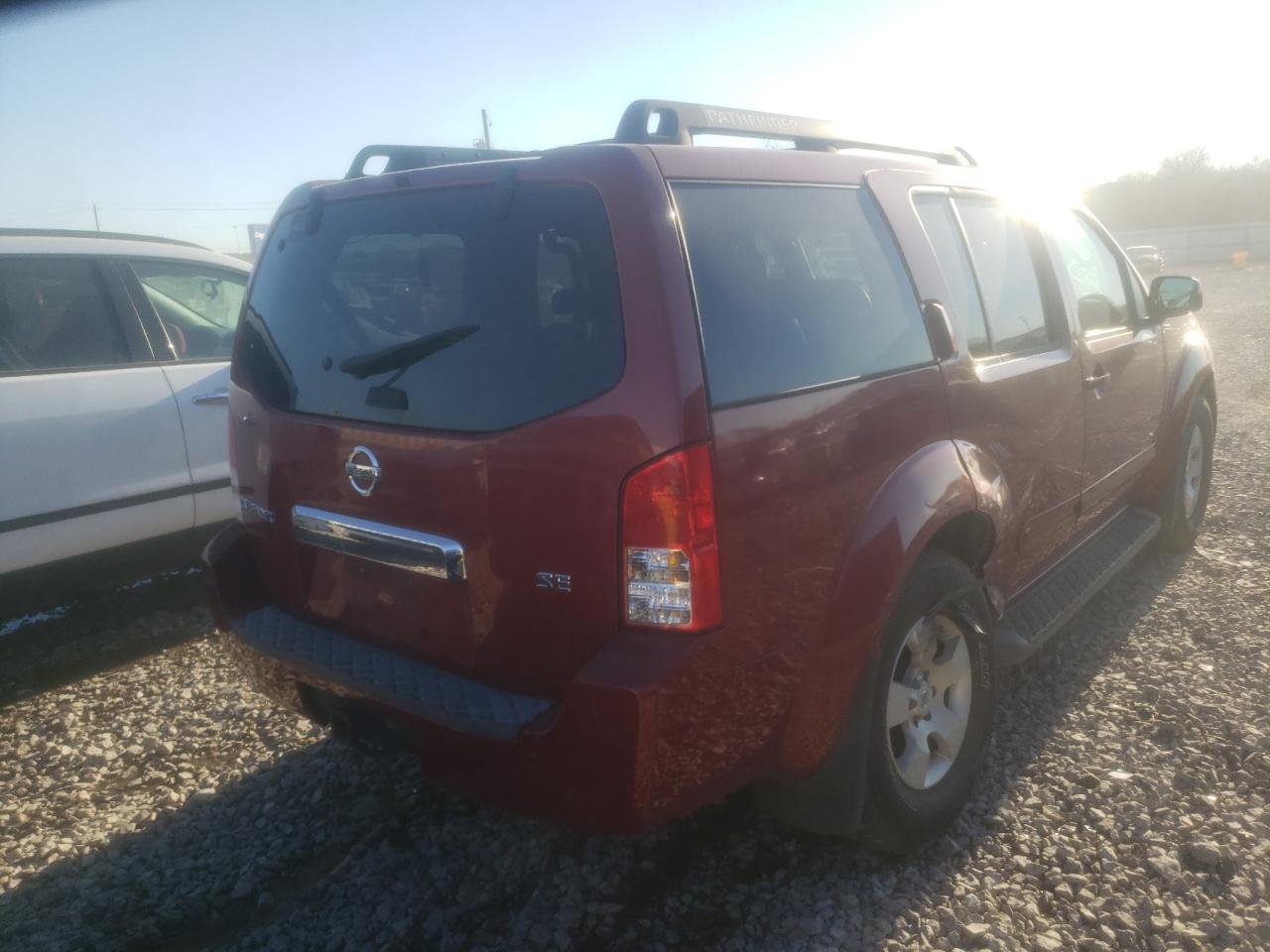 Photo 4 from auction – 2007 NISSAN PATHFINDER with VIN 5N1AR18U37C630316