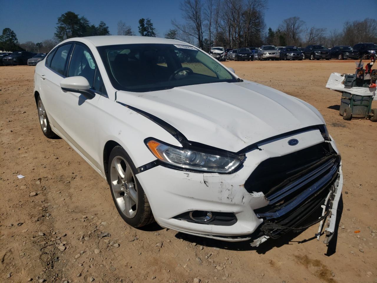 FORD FUSION S 2016 with VIN 3FA6P0G72GR310806 - Photo from auction