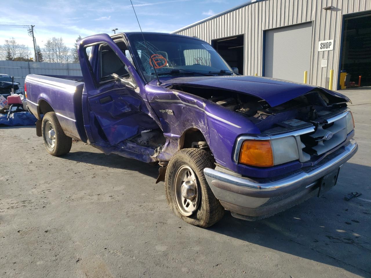 FORD RANGER 1996 with VIN 1FTCR10A5TPB56421 - Photo from auction