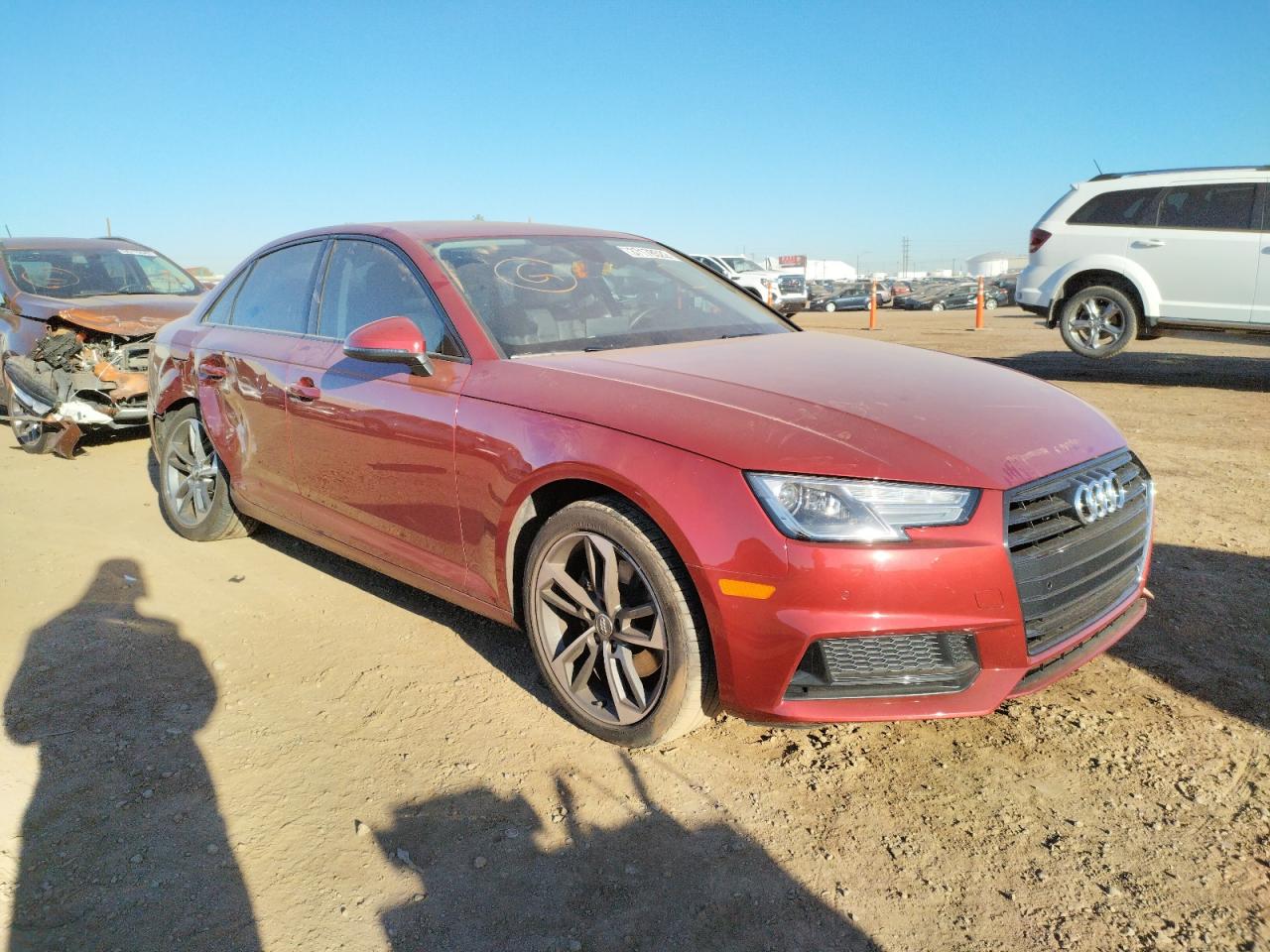 AUDI A4 PREMIUM 2019 with VIN WAUGMAF47KA108936 - Photo from auction