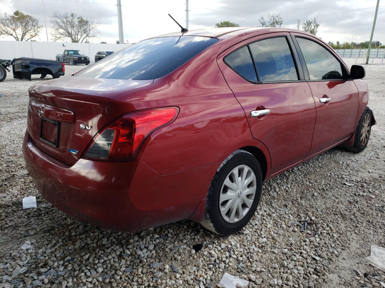 Photo 4 from auction – 2012 NISSAN VERSA S with VIN 3N1CN7AP4CL866815