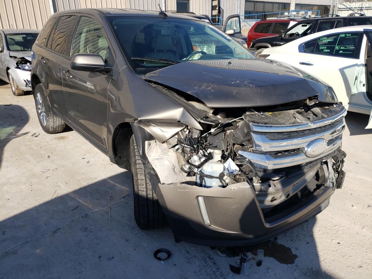 FORD EDGE SEL 2013 with VIN 2FMDK3JC6DBC65849 - Photo from auction