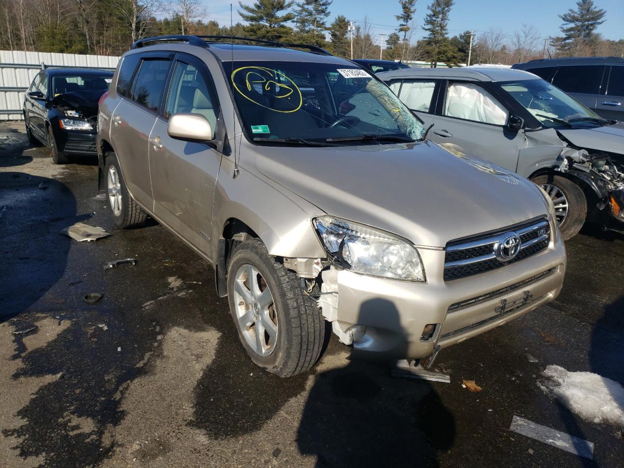 TOYOTA RAV4 LIMIT 2008 with VIN JTMBK31V386036711 - Photo from auction