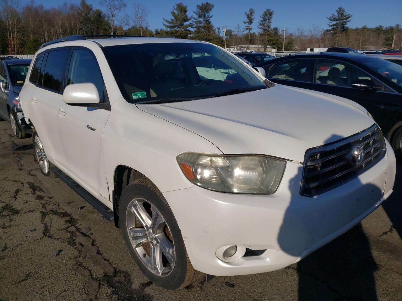 TOYOTA HIGHLANDER 2008 with VIN JTEES43A582092150 - Photo from auction