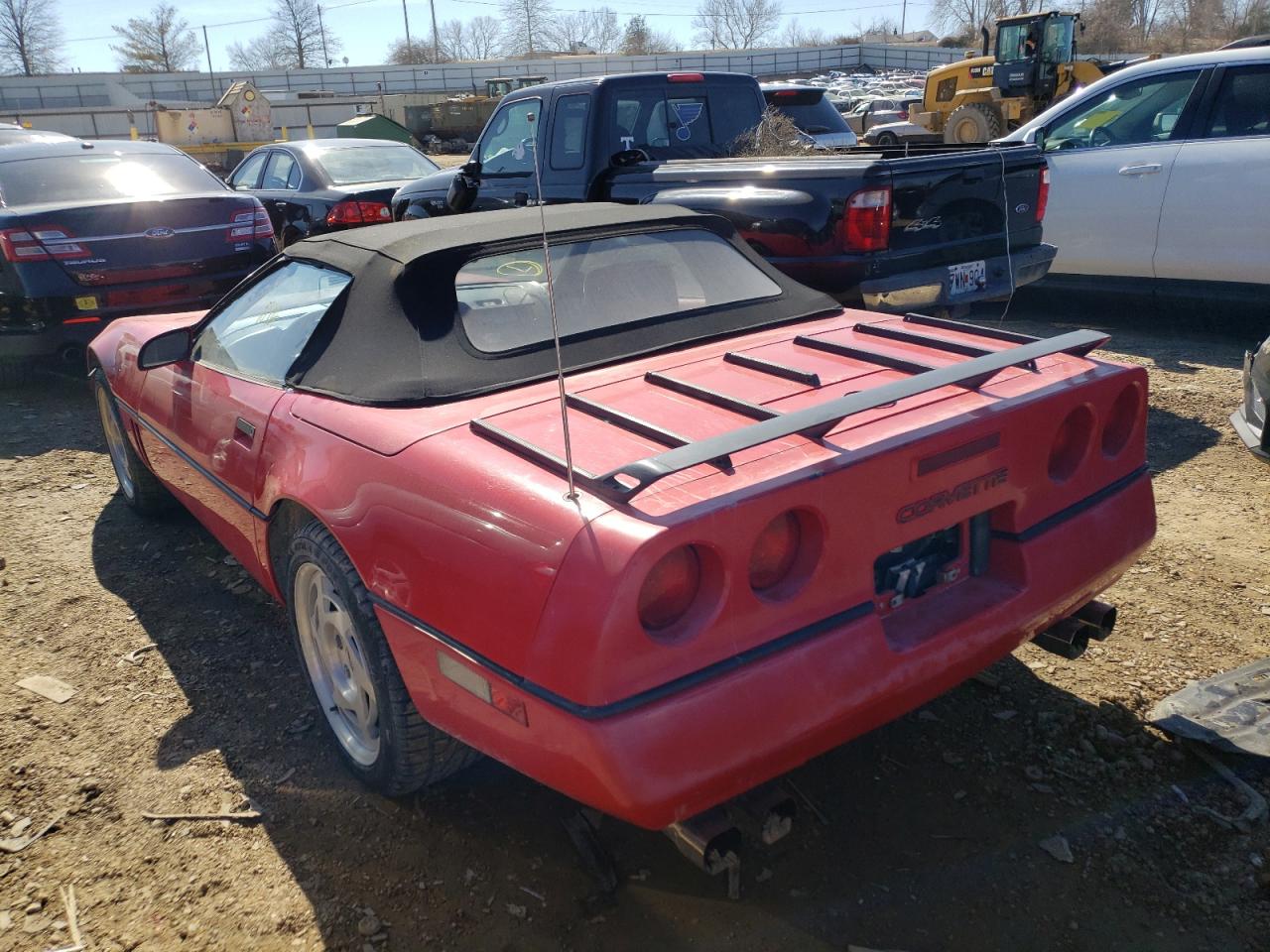 Photo 3 from auction – 1990 CHEVROLET CORVETTE with VIN 1G1YY3388L5104072