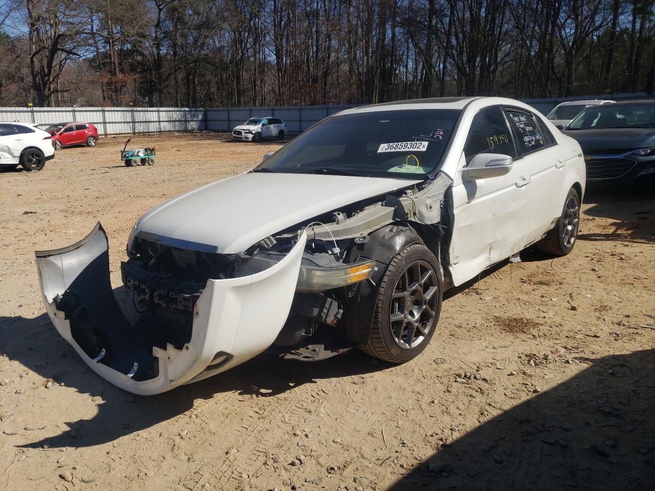 Photo 2 from auction – 2007 ACURA TL TYPE S with VIN 19UUA76557A000804