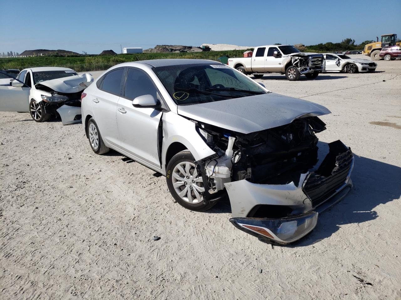Photo 1 from auction – 2018 HYUNDAI ACCENT SE with VIN 3KPC24A30JE018675