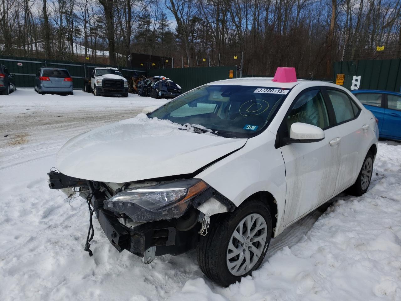 Photo 2 from auction – 2017 TOYOTA COROLLA L with VIN 2T1BURHEXHC802946