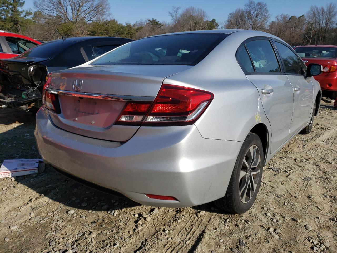 Photo 4 from auction – 2013 HONDA CIVIC EX with VIN 2HGFB2F88DH537375