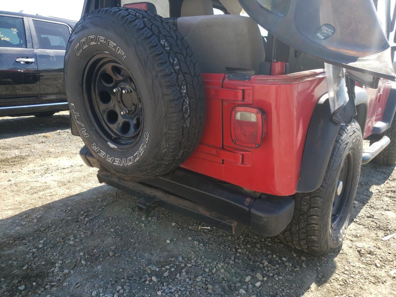 Photo 9 from auction – 2004 JEEP WRANGLER / with VIN 1J4FA29104P704074