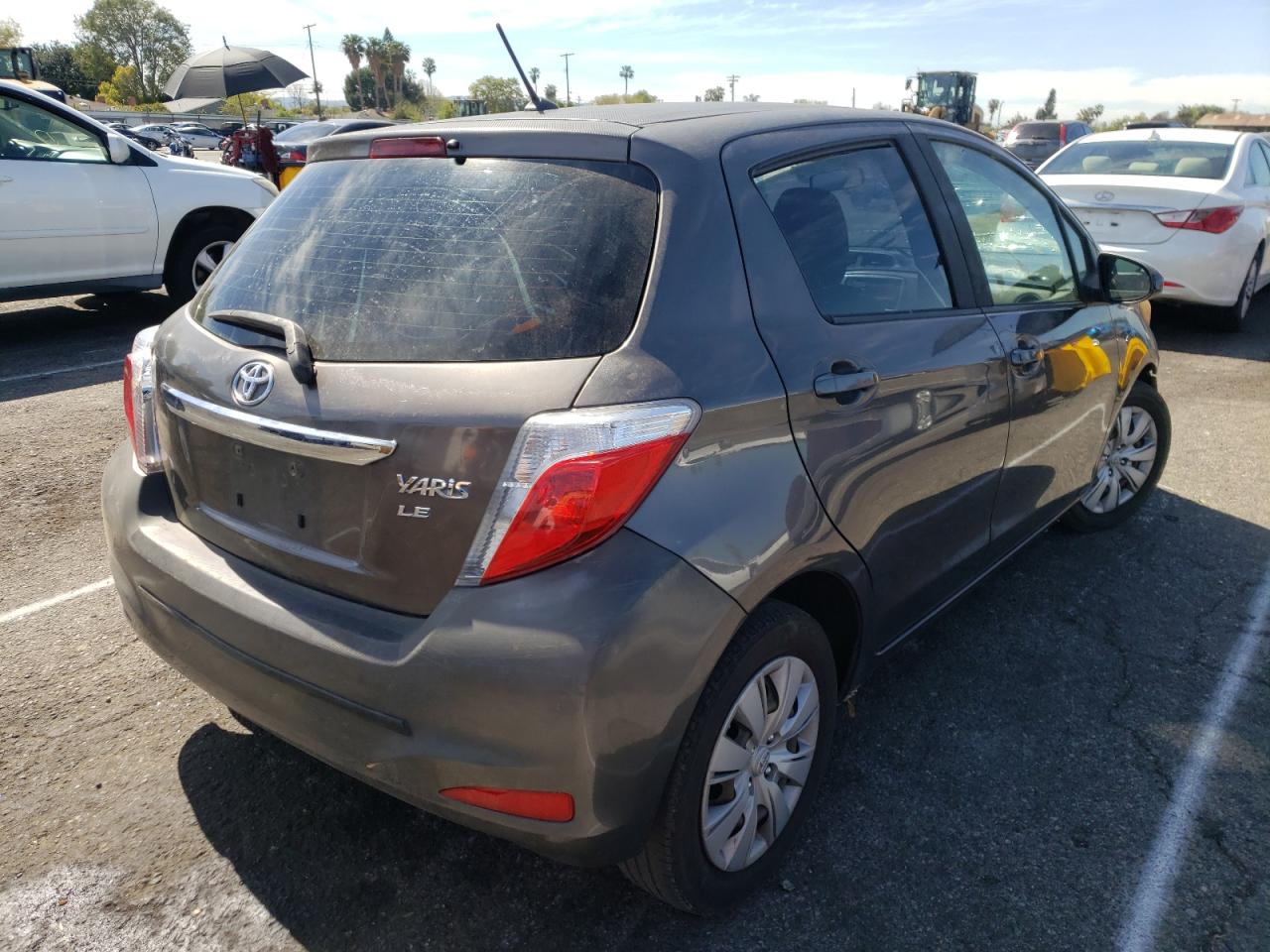 Photo 4 from auction – 2012 TOYOTA YARIS with VIN JTDKTUD31CD502959